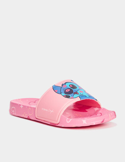 Claquettes Stitch bleu fille