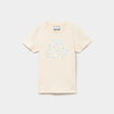 T-shirt &agrave; manches courtes coton Kappa creme fille