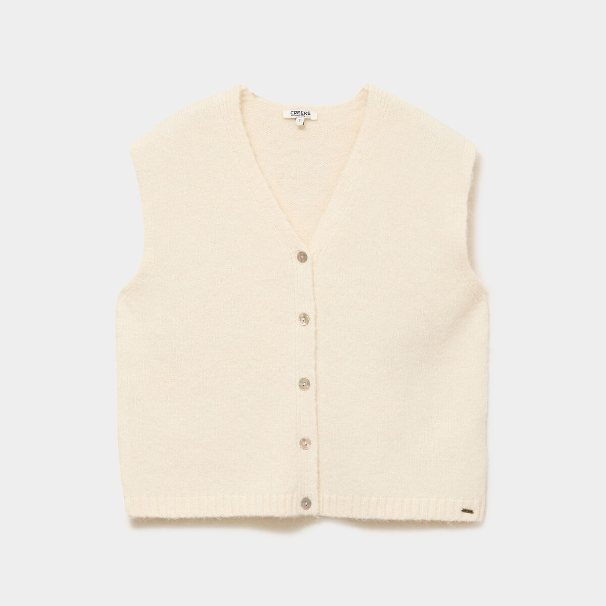 Ensemble Débardeur Et Gilet Sans Manches Doré Working Classics - Taille 22/24, Stretch