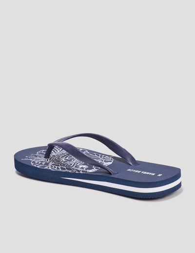 Tongs Wamea Beach bleu garçon