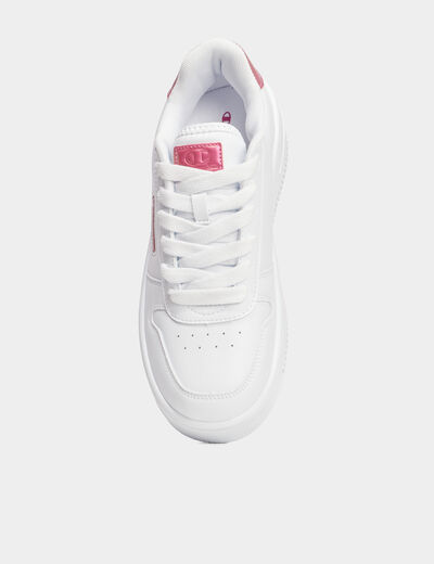 Tennis basses à lacets Champion Rebound blanc femme