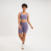 Brassi&egrave;re de sport dos nageur violet femme