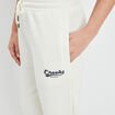 Pantalon jogging droit sable femme