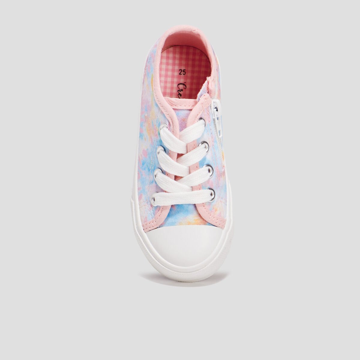 Tennis en toile zippées Creeks multicolore fille