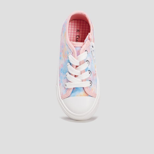 tennis en toile zippees creeks multicolore fille Tennis en toile zippées Creeks multicolore fille