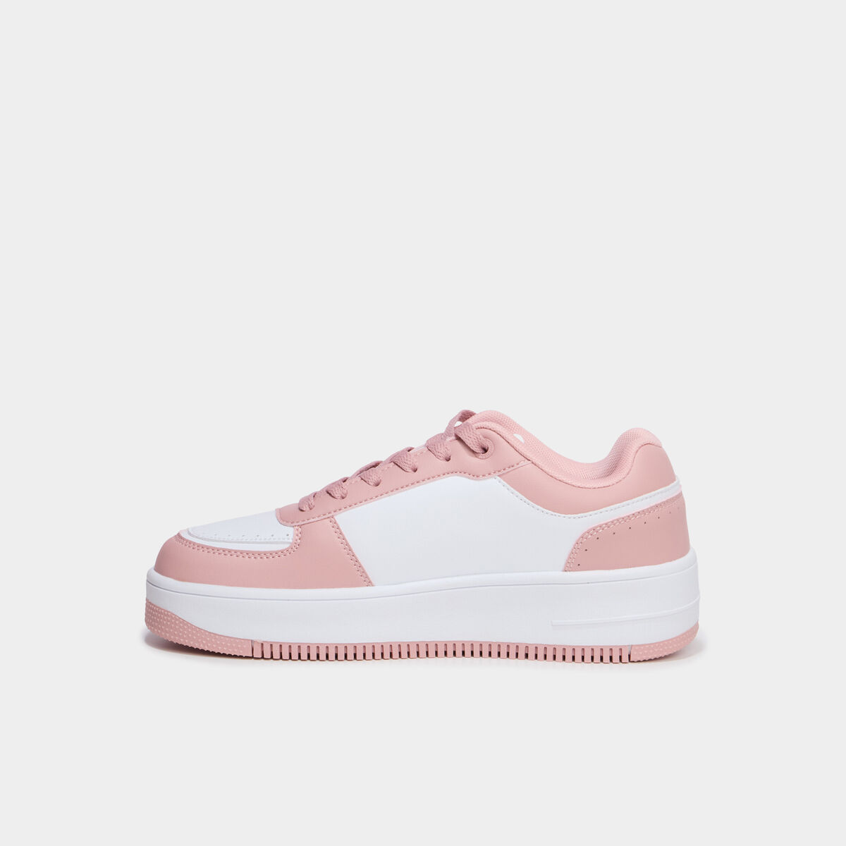 Baskets Champion RD18 TWIN PLAT rose femme
