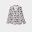Blouse fluide manches 3/4 ecru femme grande taille