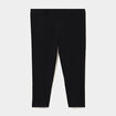 Legging corsaire taille &eacute;lastiqu&eacute;e noir femme grande taille