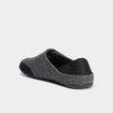 Chaussons avec fermeture à scratch gris homme