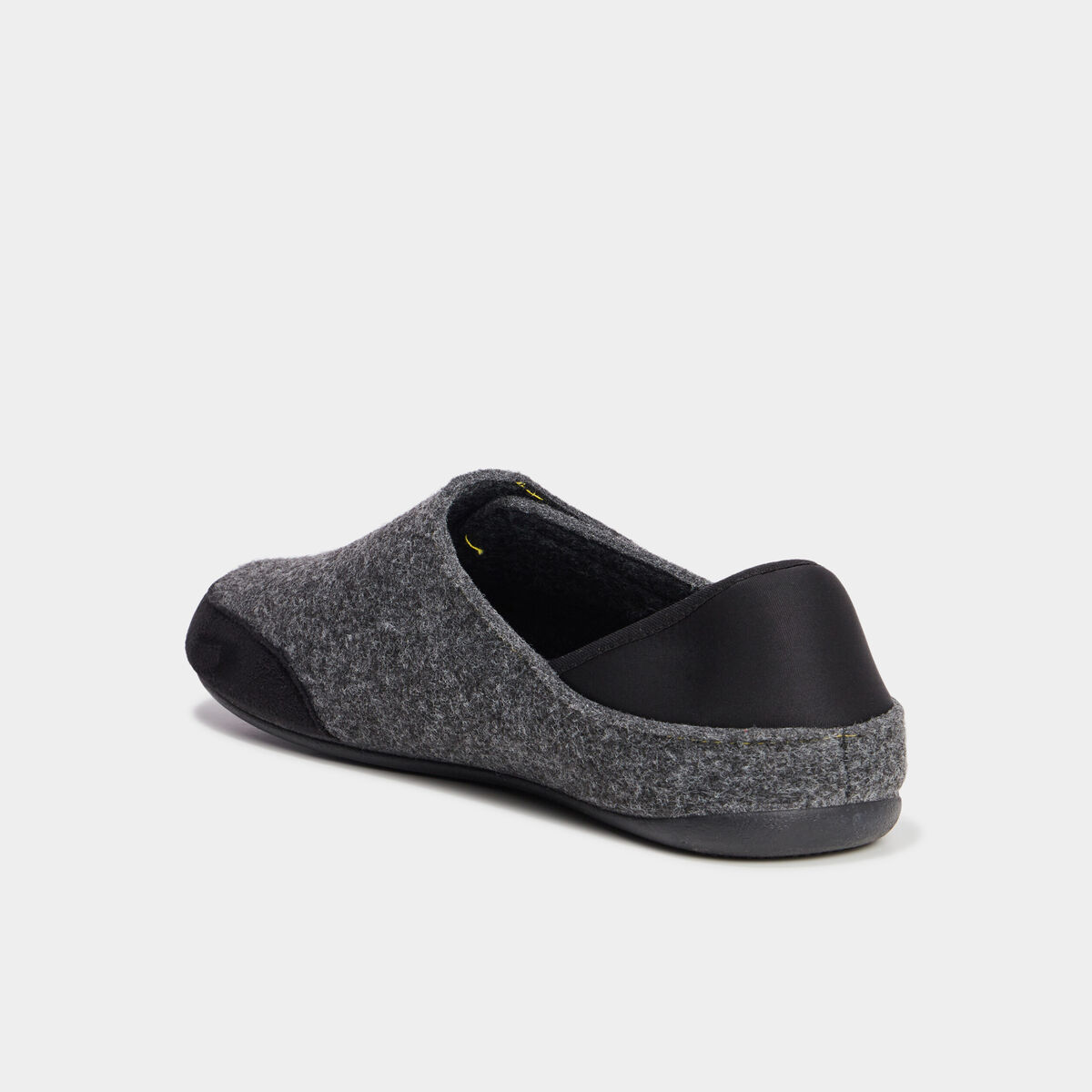 Chaussons avec fermeture à scratch gris homme
