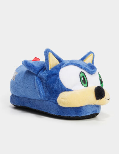 Chaussons Sonic bleu garçon