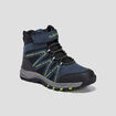 Bottines à scratchs Trappeur bleu marine garçon