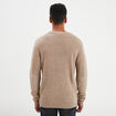 Pull 1 poche buste zipp&eacute;e Liberto taupe homme
