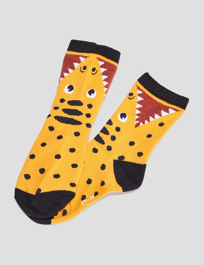 Lot 5 paires chaussettes multicolore garçon