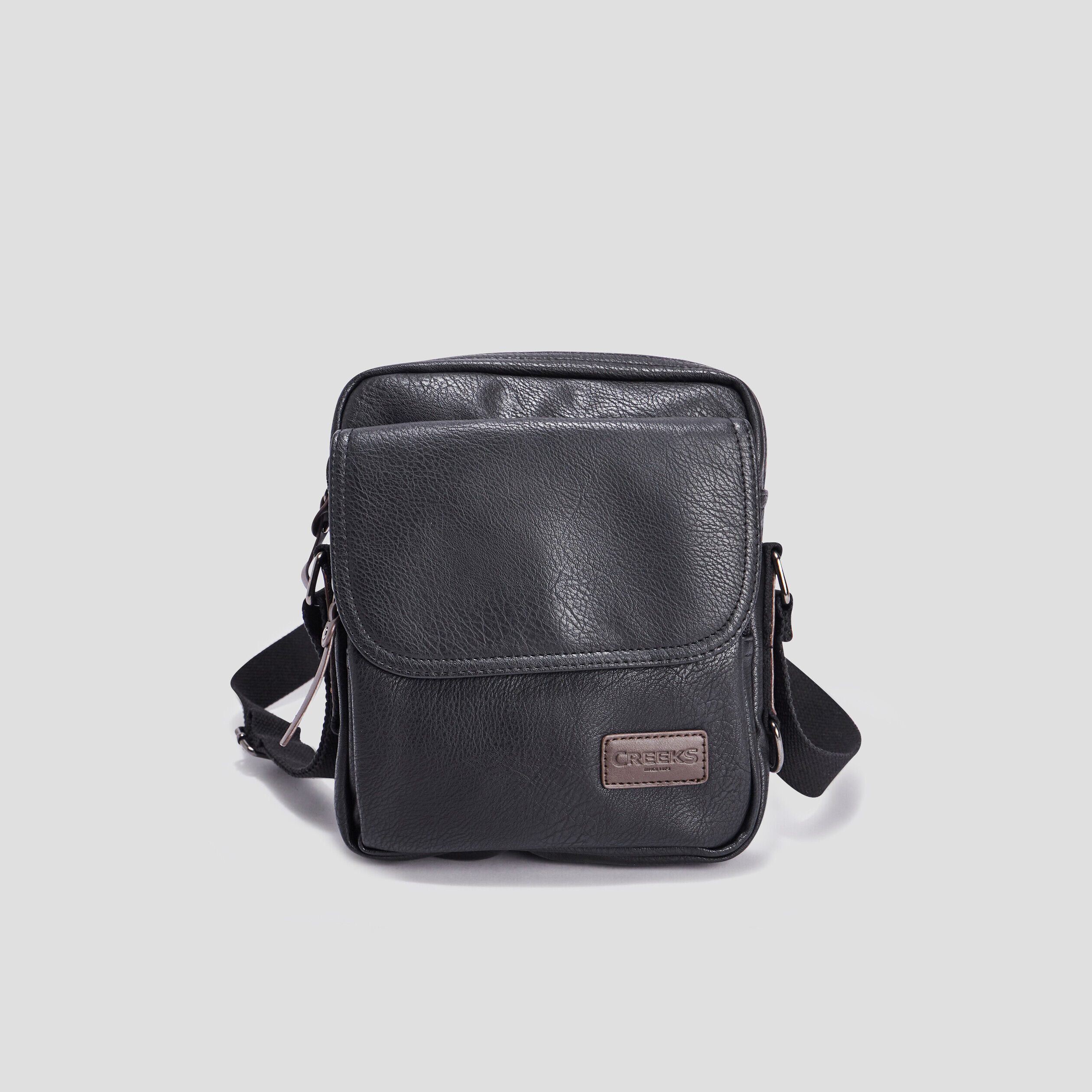 Sac pochette rectangulaire noir homme