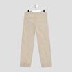 Pantalon jogger droit ivoire garçon