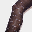 Lot de 2 collants noir fille