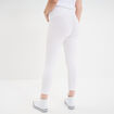 Legging 7/8ème grossesse blanc femme maternité