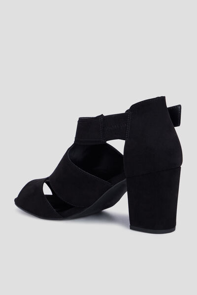 Sandales à talon Liberto noir femme