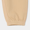 Pantalon jogging taille &eacute;lastiqu&eacute;e coton marron clair b&eacute;b&eacute; gar&ccedil;on