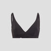Soutien-gorge triangle microfibre noir femme