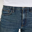 Jeans straight denim 5 poches denim dirty homme