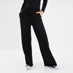 Pantalon de jogging large noir femme