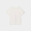 T-shirt manches courtes coton Stitch blanc fille