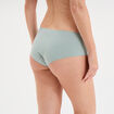Shorty microfibre sans coutures vert clair femme