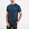 T-shirt technique outdoor léger Trappeur bleu pétrole homme