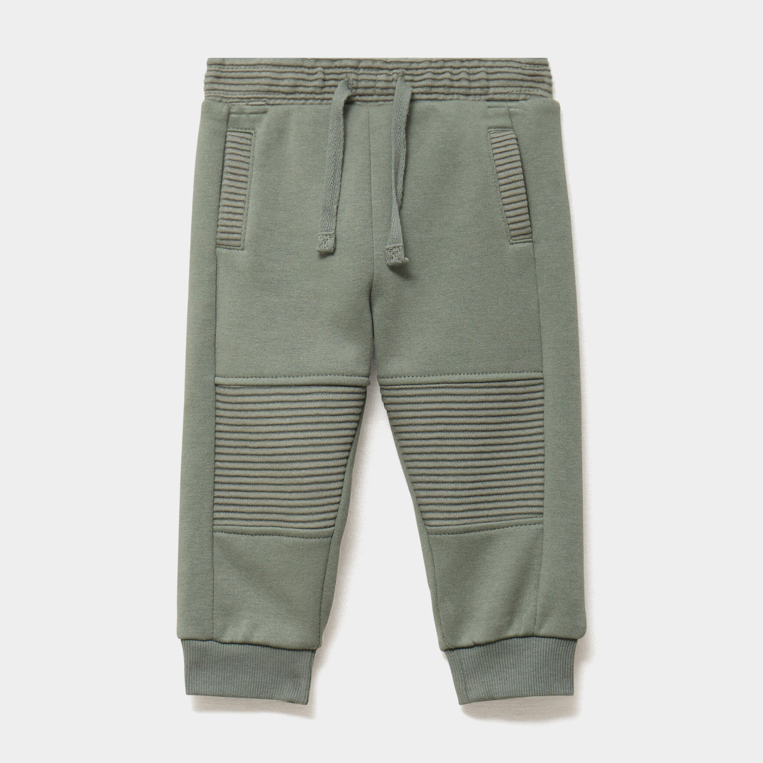 Pantalon de jogging molletonné vert kaki bébé garçon LH