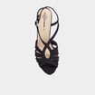 Sandales à talons aiguilles Mosquitos noir femme