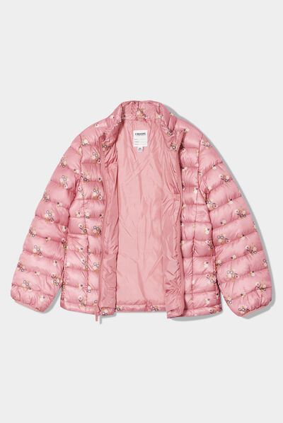 Parka 3-en-1 déperlante à capuche vert kaki fille