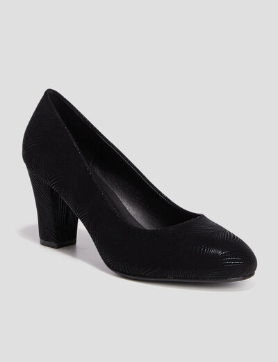 New Look - Sandales à talons carrés - Noir