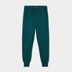Pantalon de jogging taille élastiquée vert foncé garçon