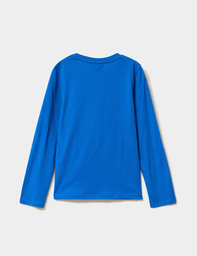 Ensemble pyjama coton Sonic bleu gar&ccedil;on