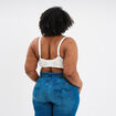 Soutien-gorge embo&icirc;tant dentelle blanc femme grande taille