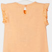 T-shirt Les Aristochats rose saumon bébé fille