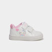 Baskets &agrave; scratchs Hello Kitty blanc b&eacute;b&eacute; fille