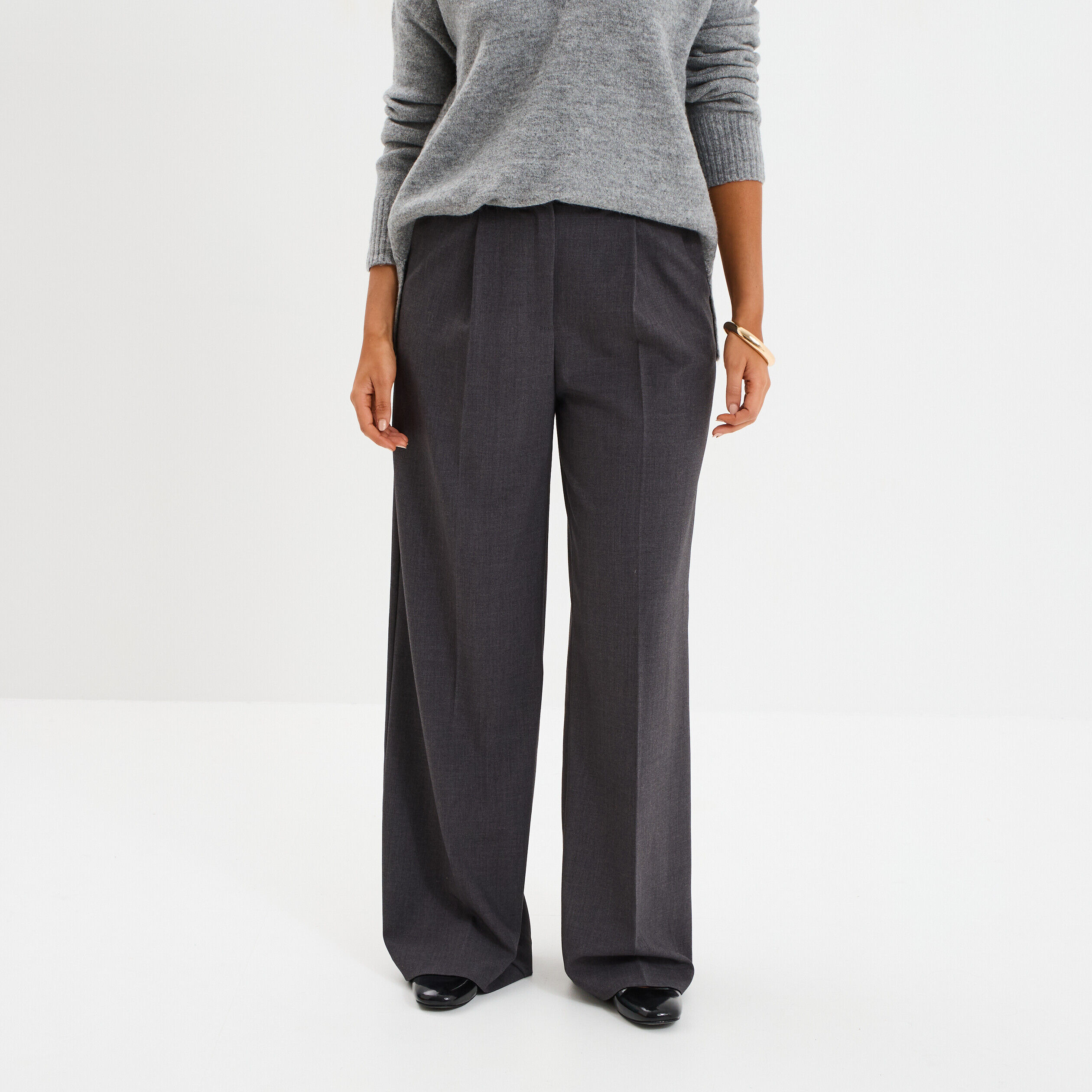 Jogging Femme Taille élastique – Pantalon Large Confortable Pour Sport, Yoga Et Détente Hiver - 3