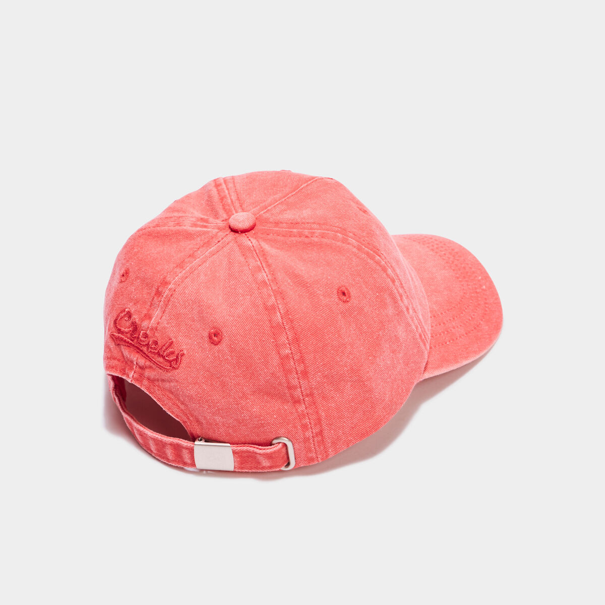 Casquette rouge clair femme