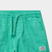 Bermuda regular taille &eacute;lastiqu&eacute;e coton vert menthe gar&ccedil;on
