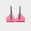 Lot 2 brassières forme triangle coton rose fushia fille