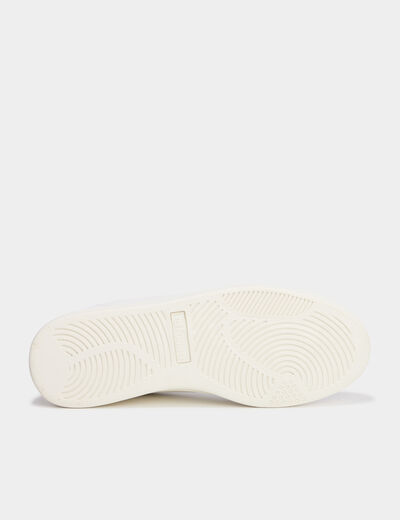 Tennis basses à lacets Ellesse blanc femme