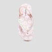 Tongs détails pailletés Wamea Beach rose fille