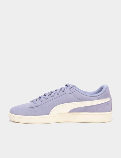 Tennis cuir su&eacute;dine Puma Smash V3 bleu homme