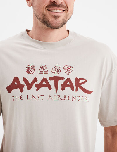 T-shirt manches courtes coton Avatar sable homme