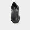 Bottines chelsea zippées paillettes noir bébé fille