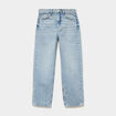 Jean regular 5 poches coton denim double stone fille