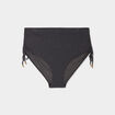 Bas de maillot de bain noir femme grande taille